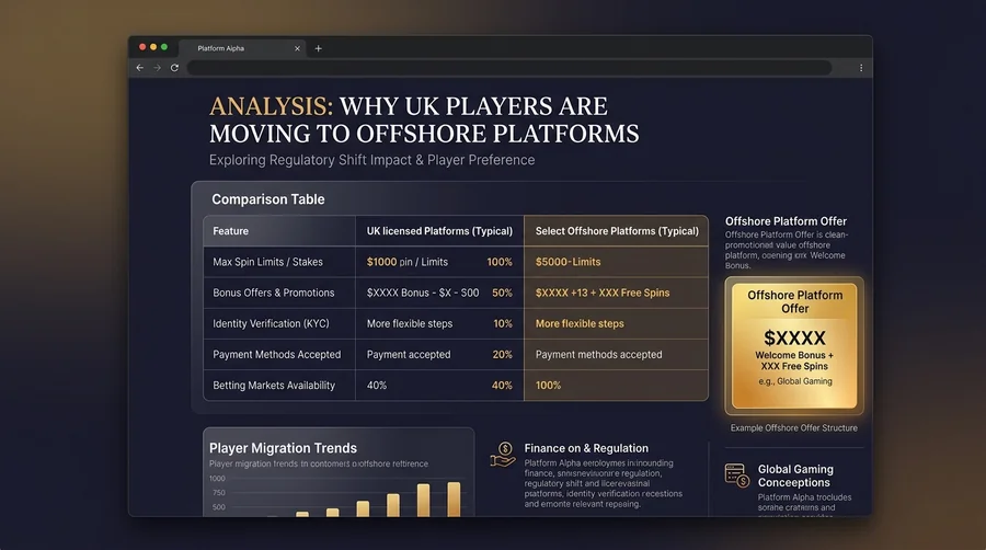 Why UK Players Are Moving to Offshore Platforms
